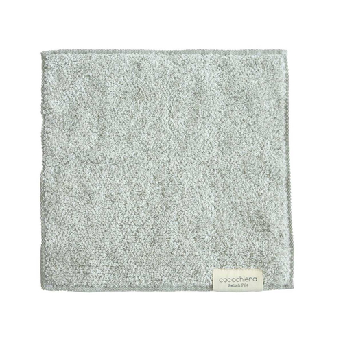 ミニタオル ココチエナ2 タオルチーフ 25×25cm GY グレー画像