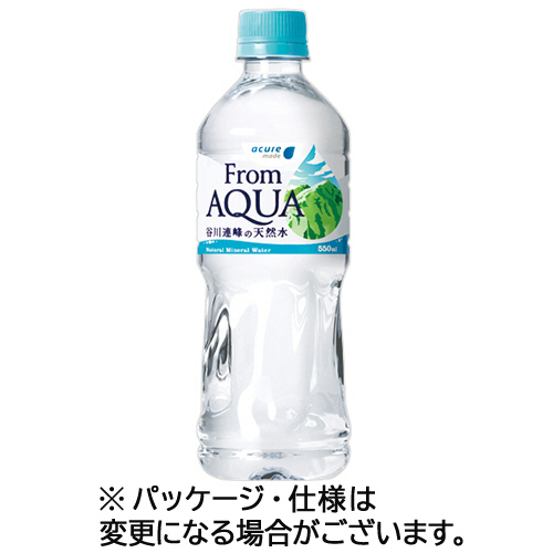 ﾌﾛﾑｱｸｱ 谷川連峰の天然水 550mL ﾍﾟｯﾄﾎﾞﾄﾙ 1ｾｯﾄ(48本:24本×2ｹｰｽ)画像