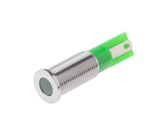 LED表示灯,　緑　8mm,　12　V　dc画像