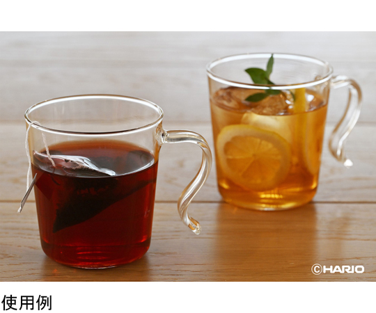 耐熱スタッキングマグ 2個セット 1ケース（24箱） スタッキングされた二つのマグが横から見える状態