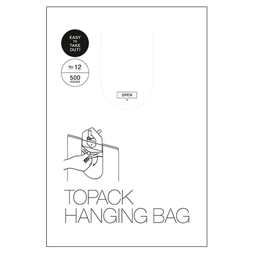 ﾄﾊﾟｯｸﾊﾝｷﾞﾝｸﾞﾊﾞｯｸﾞ 12号 1ﾊﾟｯｸ(500枚)画像