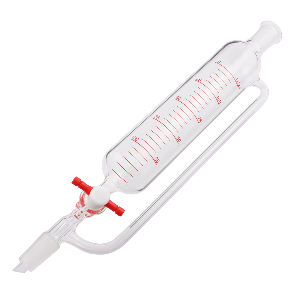 円筒分液ロート（平衡型・PTFEコック）　125mL画像