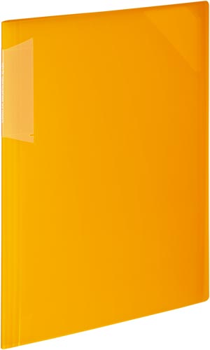 クリヤーホルダーブックノビータＡ４黄６Ｐ　５冊画像