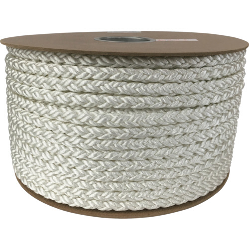 ﾎﾟﾘｴｽﾃﾙｸﾛｽ係留ﾄﾞﾗﾑ巻 9φ×150m 白 1巻画像