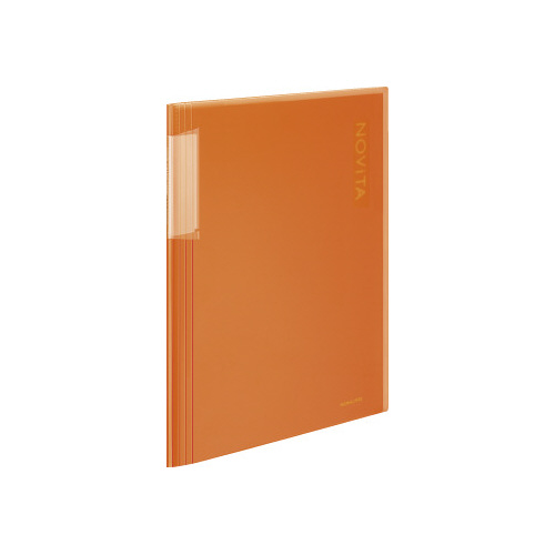 ノビータ　クリアカラー　Ａ４縦　２０Ｐ　橙画像