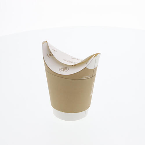 テイクアウトやパッケージに！アイルランド発の紙製バタフライカップ