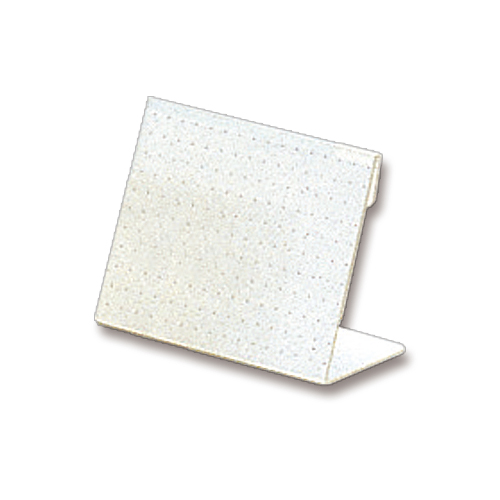 ｶｰﾄﾞ立 L型(ｱｸﾘﾙ製) W80×H55mm 1ｾｯﾄ(20個)画像