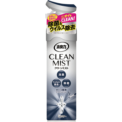 消臭力 CLEAN MIST ﾀﾊﾞｺ用 ｱｸｱｼﾄﾗｽ 280mL 1本画像