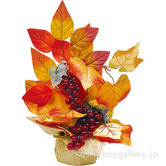 ぶどうジュートポット画像