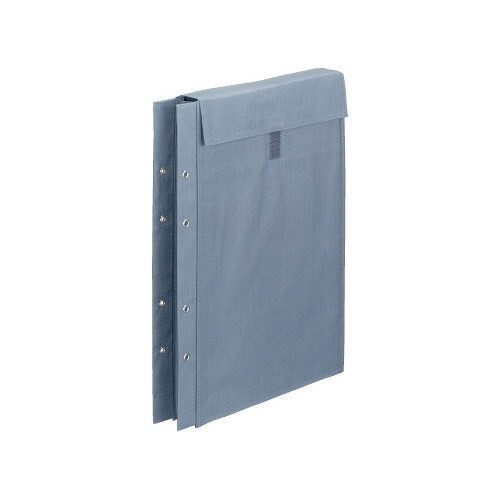 布製図面袋ファスナー式４穴　Ａ４サイズ対応画像