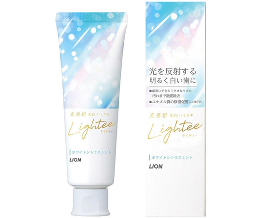 Lighteeハミガキ ホワイトシトラスミント 100g画像