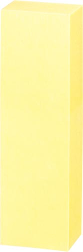 再生紙ふせん　Ｋ２　５０×１５ｍｍ　黄　５冊画像