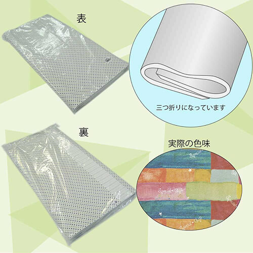 包装紙 半才 スペシャルギフト 表と裏がわかるイメージ