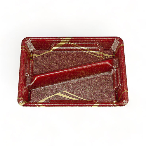 シーピー化成 弁当容器 TN味来8S-1 雷光茶 本体画像