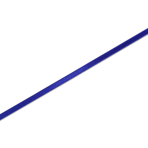 HEIKO シングルサテンリボン 6mm幅×20m巻 青画像