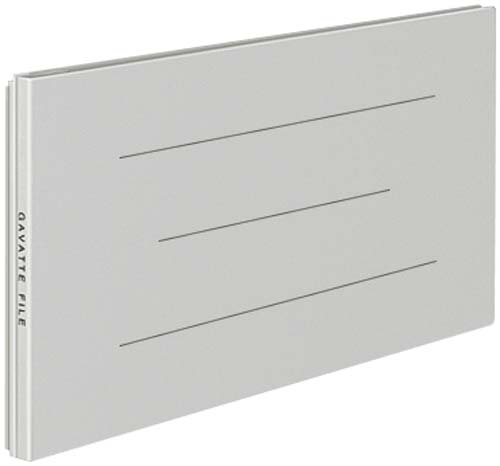 ガバットファイル　統一伝票用　灰　１０冊画像