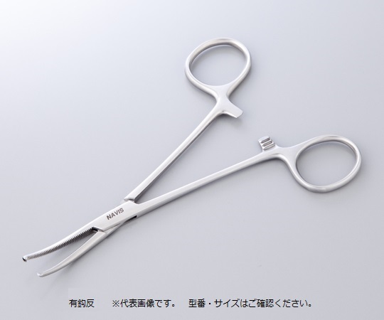 止血鉗子 有鈎反 145mm画像