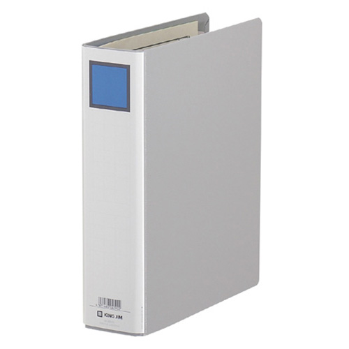 ｷﾝｸﾞﾌｧｲﾙG B5ﾀﾃ 500枚収容 50mmとじ 背幅66mm ｸﾞﾚｰ 1冊画像