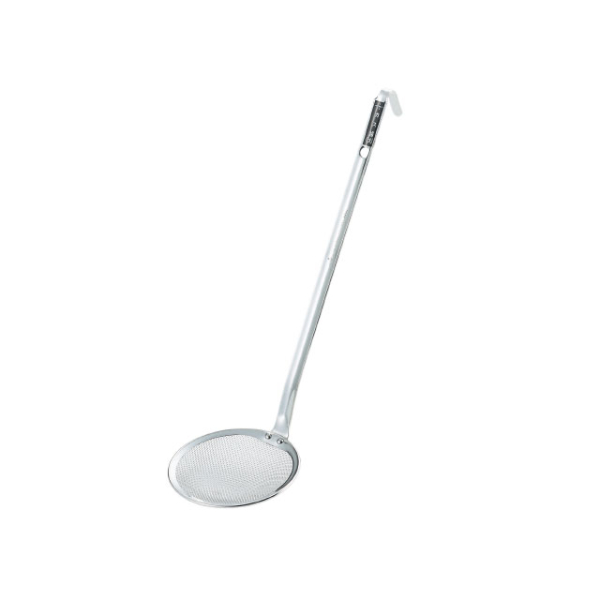 AG18-8 レードル 柄かす揚(18メッシュ) 小 赤川器物製作所画像