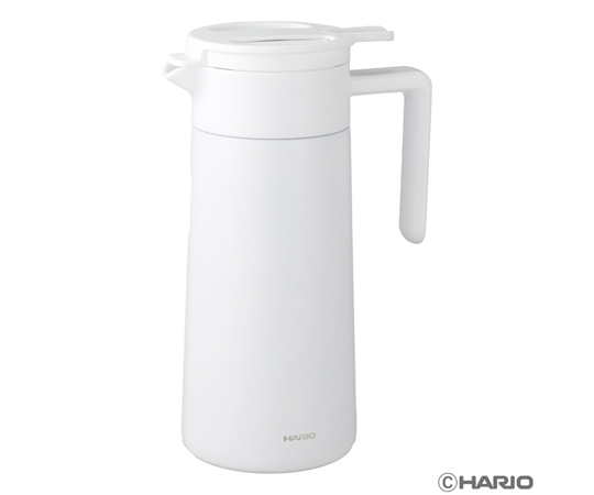 セラミックコーティング 真空二重保温ポット 800mL ホワイト