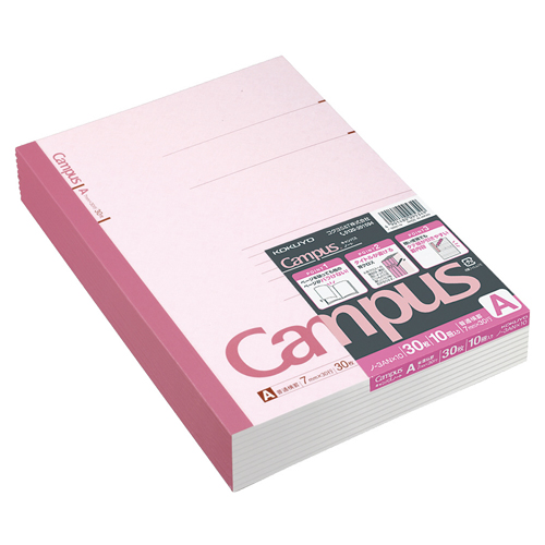 ｷｬﾝﾊﾟｽﾉｰﾄ(普通横罫) ｾﾐB5 A罫 30枚 1ｾｯﾄ(180冊:10冊×18ﾊﾟｯｸ)画像