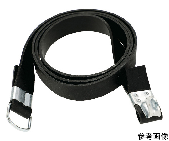 ゴムロープ　フック、Dカン金具付き　幅20mm×長さ1.0m　（10本入）画像