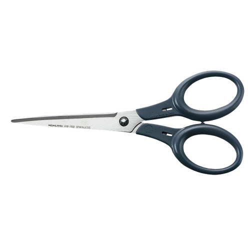 ﾊｻﾐ(ﾃﾋﾟﾀ)左右対称ﾀｲﾌﾟ 大 全長168mm 刃渡り75mm 黒 1ｾｯﾄ(10本)画像