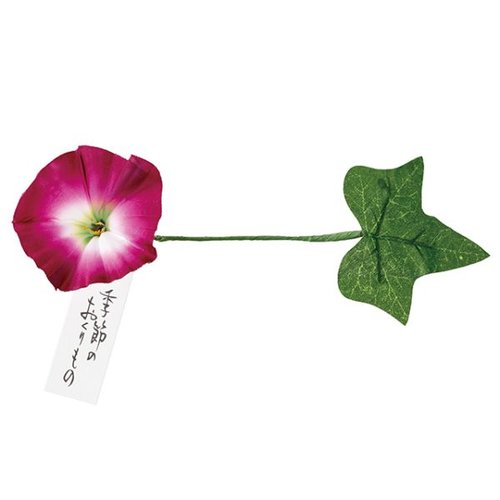 贈答用飾り リーフフルリールワイヤー-M アサガオ(10個) ヘッズ画像