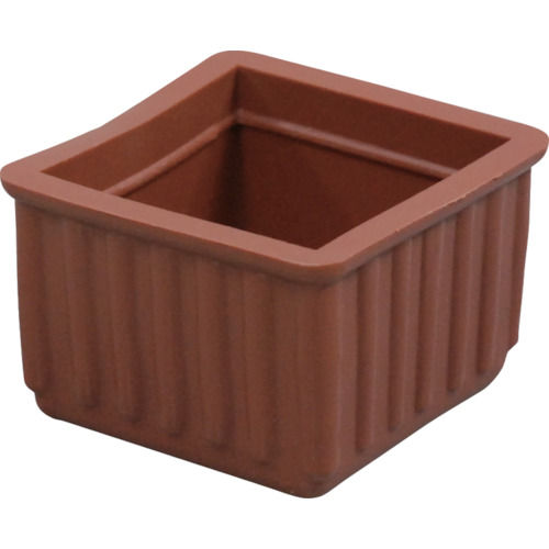 光　イス脚キャップ　茶角３１画像