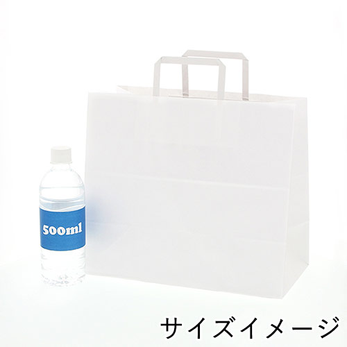 どんなシーンでも使える！シンプルな白無地の紙袋