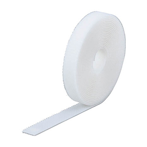 ﾏｼﾞｯｸﾊﾞﾝﾄﾞ結束ﾃｰﾌﾟ 両面 白 20mm×5m 1巻画像