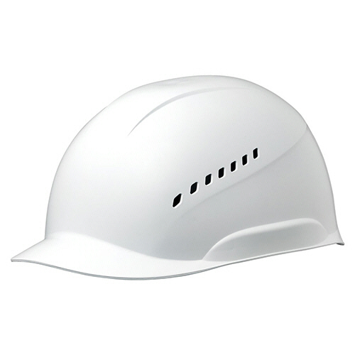 PE製軽作業帽(通気孔･ｴｺ) SCL-300V A-ECO ﾎﾜｲﾄ 1個画像