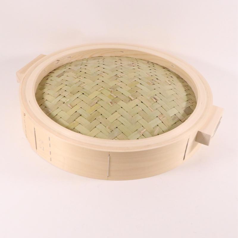 桧中華セイロ 蓋 51cm 手付画像