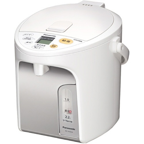 ﾏｲｺﾝ沸騰ｼﾞｬｰﾎﾟｯﾄ 2.2L ﾎﾜｲﾄ 1台画像