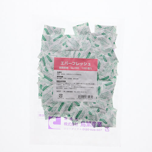 鳥繁産業 脱酸素剤 エバーフレッシュQJ-50 100個画像