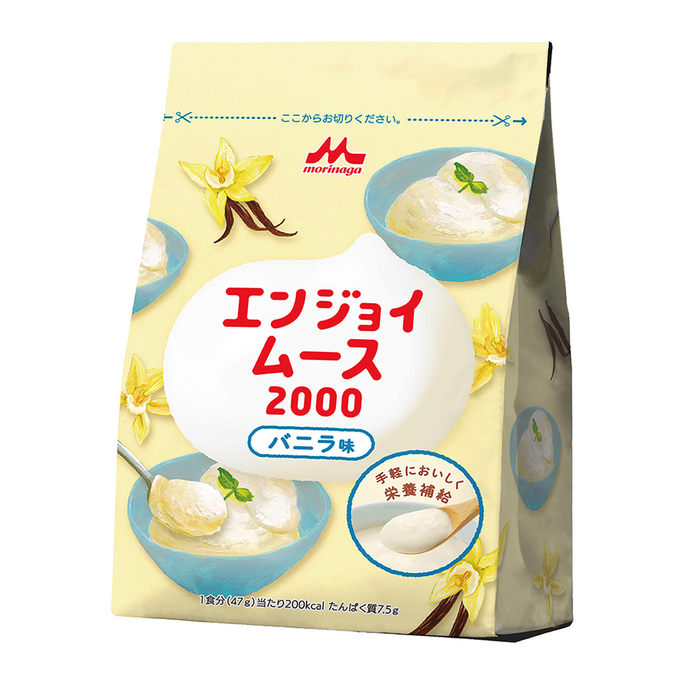 エンジョイムース2000 バニラ味 1ケース（8袋/箱×3箱入）画像
