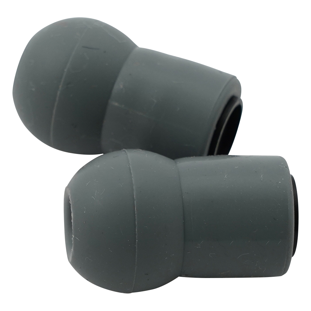 ソフトイヤーチップ（プロフェッショナル用） L グレー 1組（2個入）画像