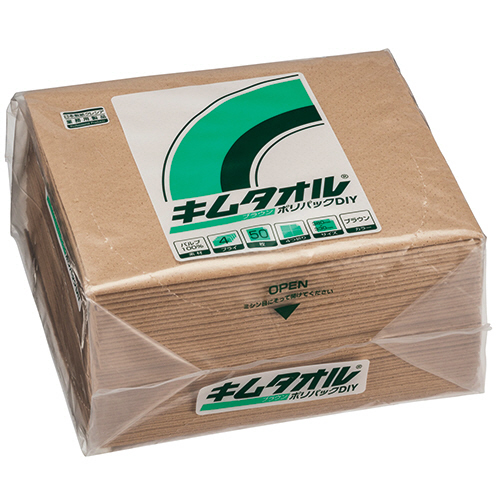 ｷﾑﾀｵﾙ 4つ折り ﾎﾟﾘﾊﾟｯｸ 1ｾｯﾄ(250枚:50枚×5ﾊﾟｯｸ)画像