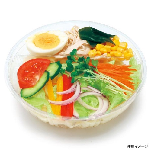 リスパック 冷麺容器 クリーンボール M大 本体画像