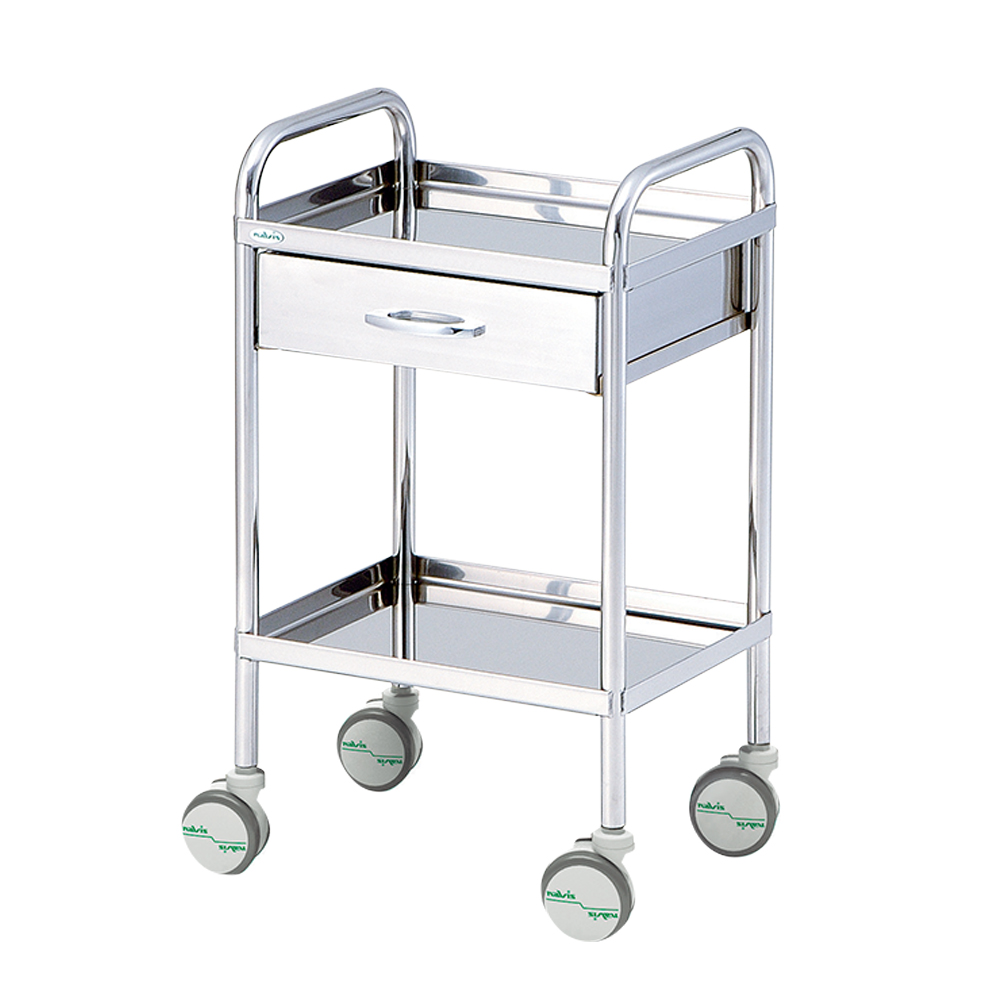 枠付き回診車(2段) 453×353×787mm