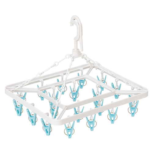 洗濯ハンガー LS 平角ハンガー 20ピンチ画像