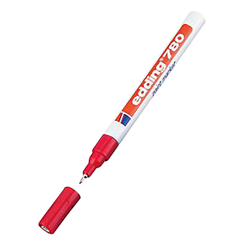 ペイントマーカー（耐熱・耐アルコール）　φ0.8mm　赤画像