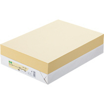 αｴｺｶﾗｰﾍﾟｰﾊﾟｰII B4 ｸﾘｰﾑ 1ｾｯﾄ(2500枚:500枚x5冊)画像