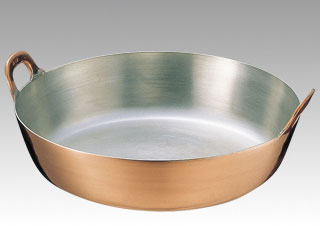 中華用品 SA銅 揚鍋39cm画像