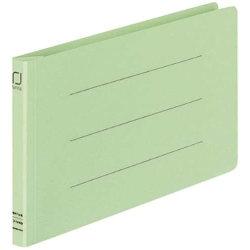 統一伝票用フラットファイルＢ４・１／３横　緑１０冊画像