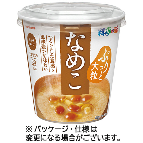 ｶｯﾌﾟ 料亭の味 ﾌﾘｰｽﾞﾄﾞﾗｲなめこ 22g 1ｾｯﾄ(6食)画像