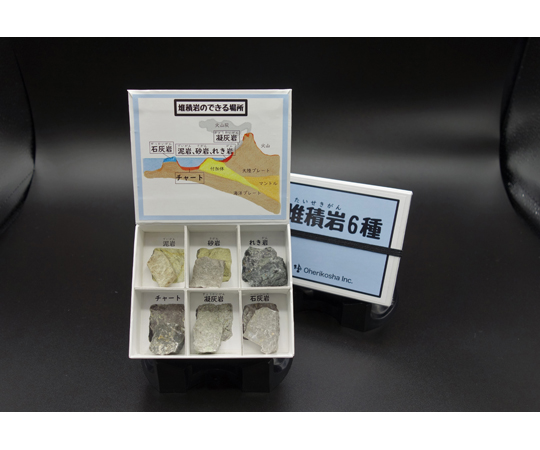 堆積岩標本6種 2セット入画像