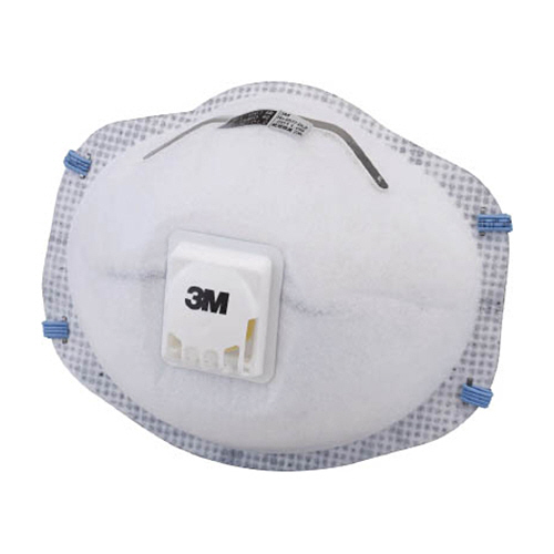 活性炭入り使い捨て防じんﾏｽｸ 排気弁付き 1箱(10枚)画像