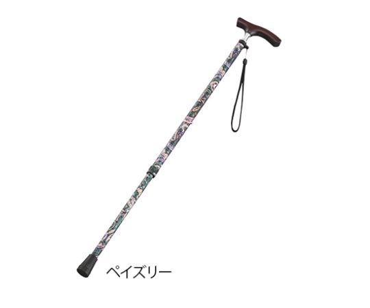 伸縮杖（スリムネックタイプ）　ペイズリー（女性用）画像