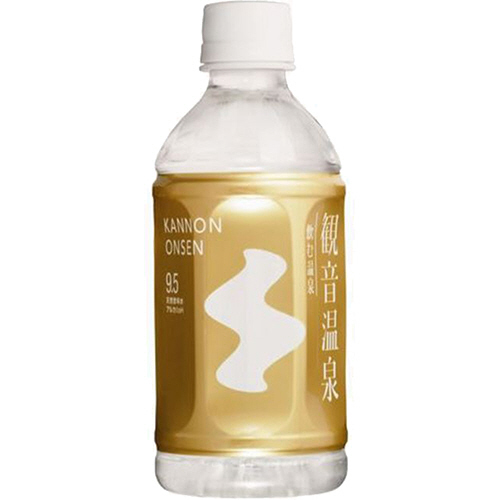 飲む温泉 観音温泉 350ml ﾍﾟｯﾄﾎﾞﾄﾙ 1ｾｯﾄ(60本:30本×2ｹｰｽ)画像